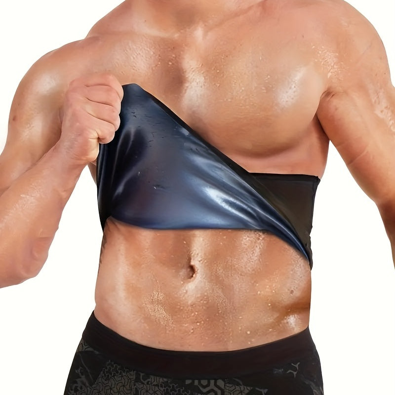 Men's shaping sauna waist trainer for fitness.