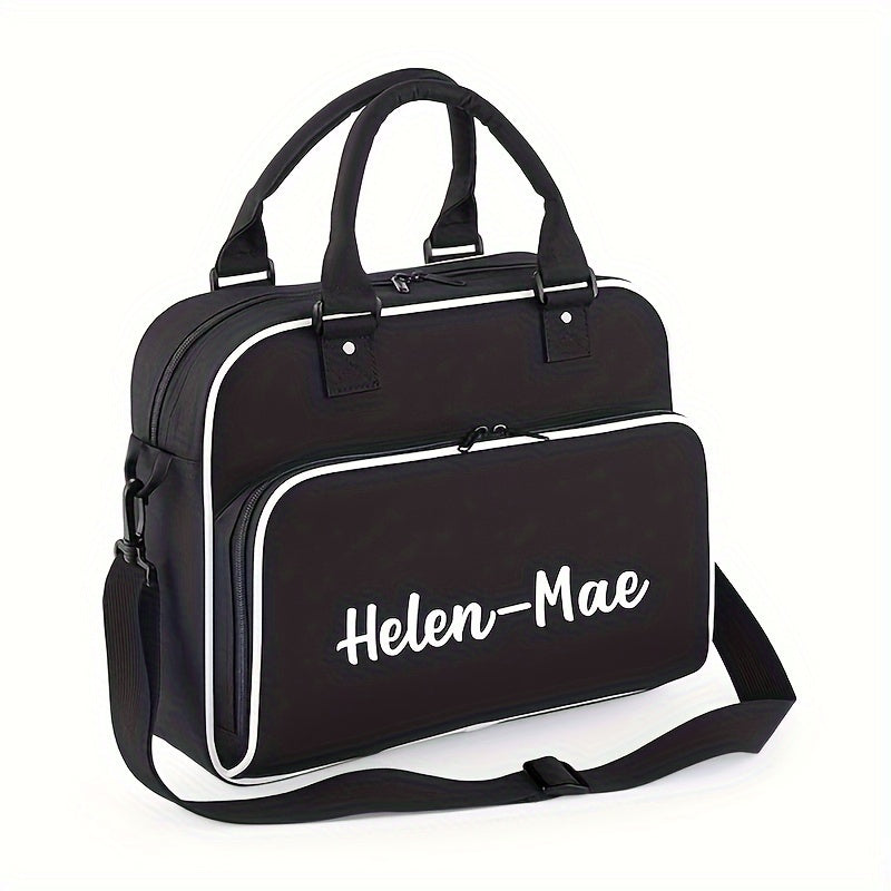 Customize your own personalized school bag with your name! This versatile bag can also be used as a gym bag, sports bag, handbag, shoulder bag, or crossbody bag. It makes a great gift for Christmas, Halloween, Thanksgiving Day, New Year's, or Valentine's