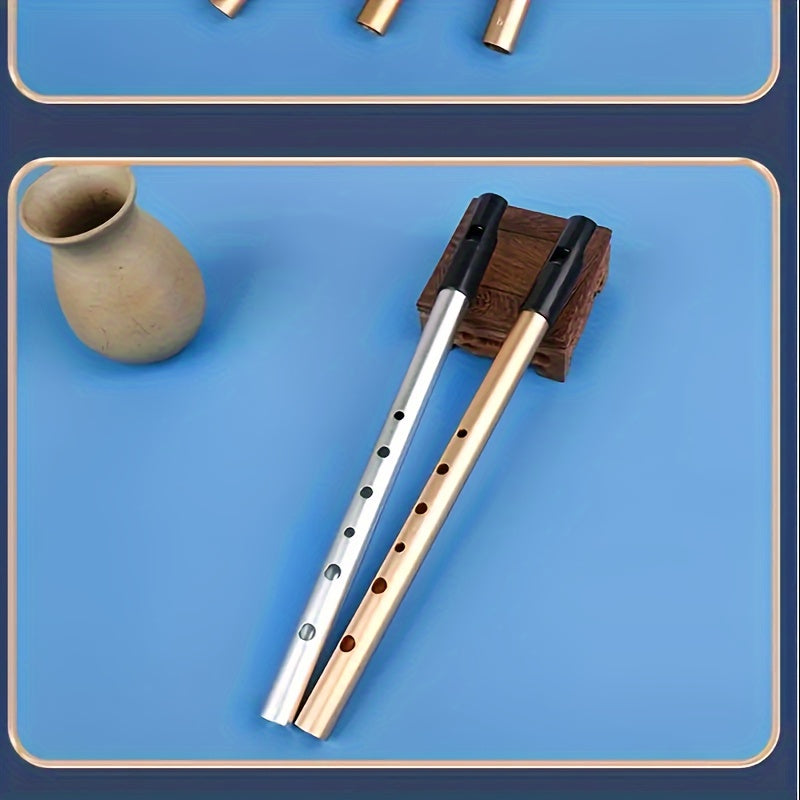 Professional grade Irish Tin Whistle in C and D.