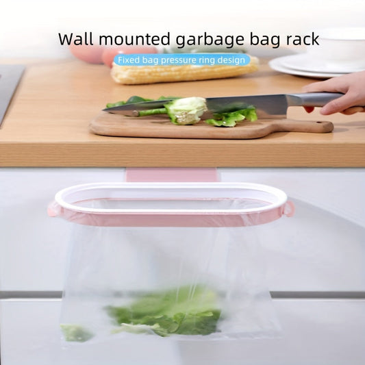 Baggy Rack 1pc - Keep your plastic bags organized and easily accessible with this multi-color storage rack shelf featuring a lid. Hang it on your wall to prevent odors and save space in your cabinet. Perfect for storing cloth and garbage bags, this