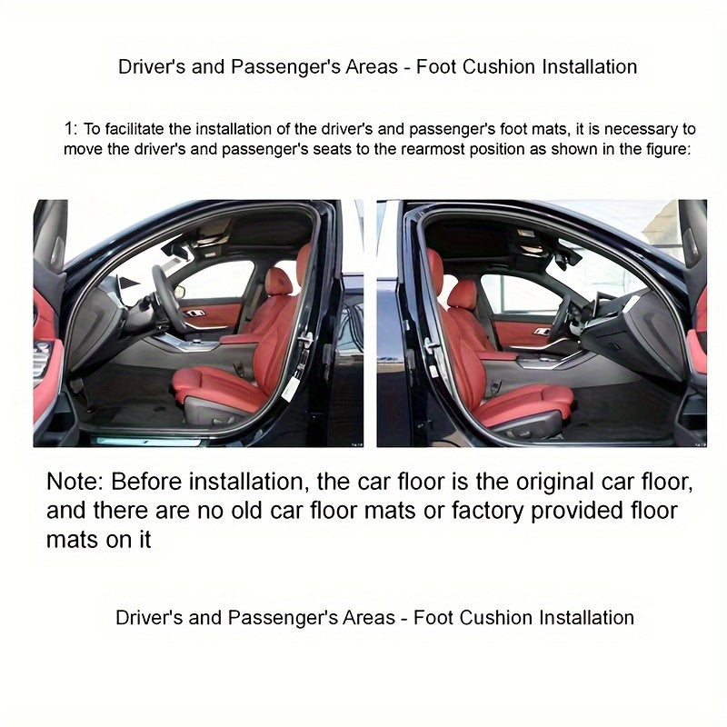 3D PU Leather Car Floor Mats for Chevrolet Silverado 1500 2012-2019 Interior Accessories