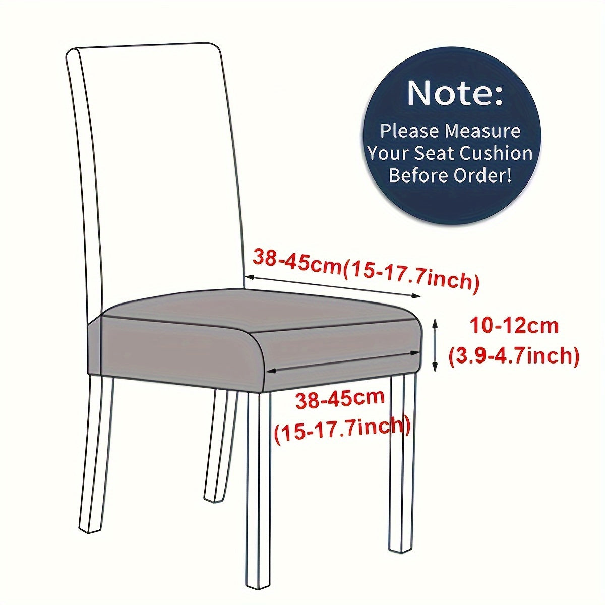 Modern velvet chair covers with double elastic, suitable for 4-6pcs chairs, ideal for living room and dining room, pet-friendly, and dustproof.