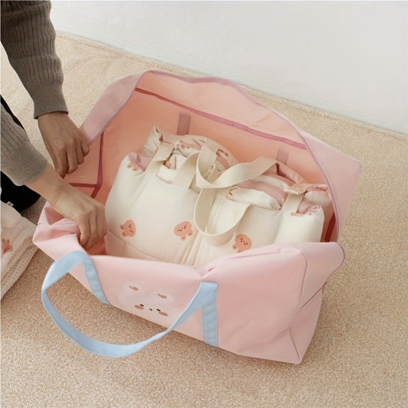 Spacious Mommy Bag Ideal for Maternity Hospital, Diaper Changing Essentials, Traveling, and Beyond