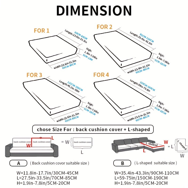 Yotoqxona, ofis va yashash xonasi uchun universal mebelni himoya qilish uchun elastik tasma bilan anti-slip divan yostiq qoplamasi. Qulay va zamonaviy o'tirish uchun to'rt fasl slipcover.