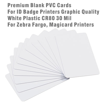 Specialist ID CARD offers premium blank PVC cards for ID badge printers, compatible with most photo ID badge printers.