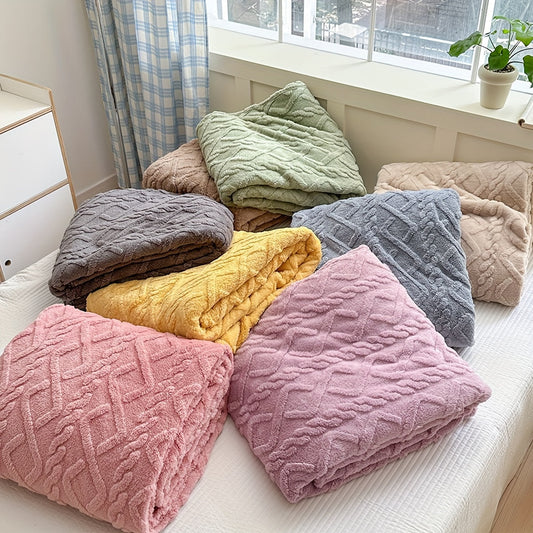 Stay cozy all winter long with our Winter Tower Velvet Double-sided Velvet Plush Blanket. This thick and warm throw is perfect for cuddling up on the couch, in the office, or while camping or traveling. It also makes a versatile gift for all seasons.