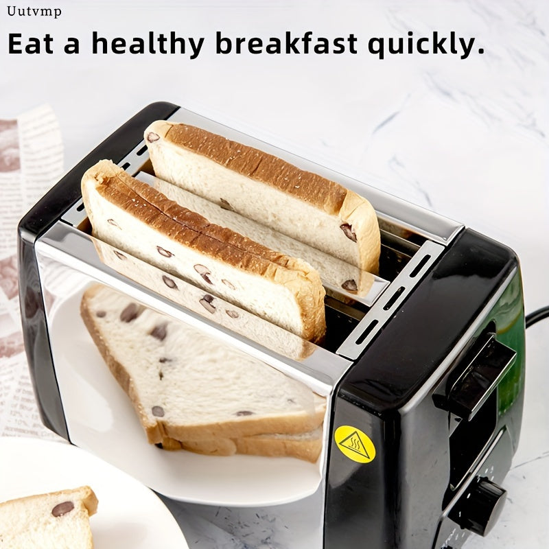 Automatic pop-up function with 6 speed timing for Uutvmp Toaster breakfast sandwich maker.