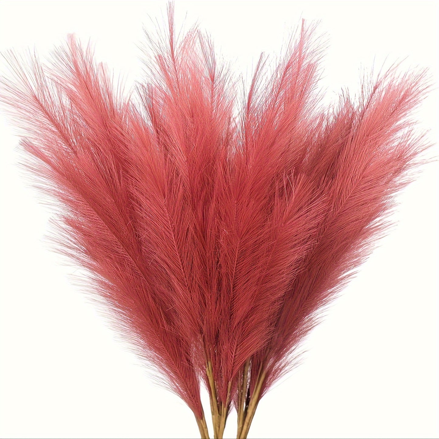 16 pieces of 70.1cm faux long pampas for bohemian style vase filling and floral decorations at weddings, festivals, parties, and home decor. Ideal for table centerpieces and bouquets.