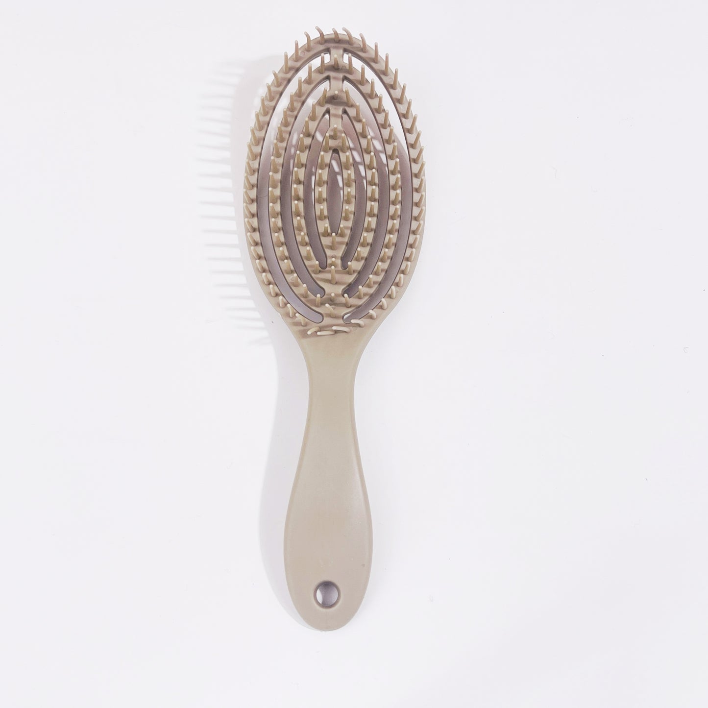 1 count of Hollow Out Hair Comb with Scalp Massage, Anti-static and Anti Knot features for Styling and detangling hair.