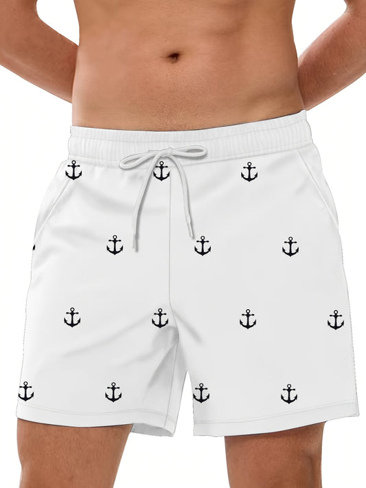 Men's Summer Beach Shorts - Four-Quarter Single Layer