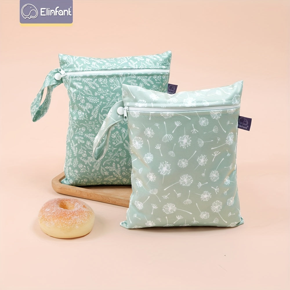 Get the Elinfant 2 Piece Waterproof Diaper Bag Set as a Festive Gift for Christmas, Halloween, or Thanksgiving