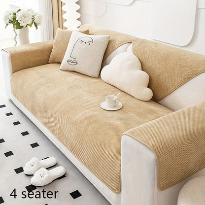 Thick non-slip sofa slipcover for pets, office or home decoration.