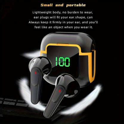 2024 Premium Wireless Gaming Earbuds with Active Noise Reduction, Smart Touch Controls, LED Screen, and Long Battery Life.