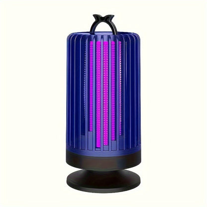 Silent, USB-powered mosquito zapper safe for pregnant women and children. Ideal for use at home, office, or dorms. Acts as effective insect repellent and night light.