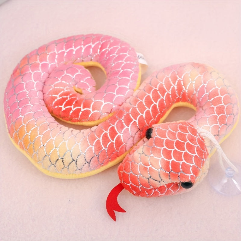 Soft cotton plush pendants in tie-dyed and gilded snake designs, perfect for celebrating the Year of The Snake. Suitable for ages 14 and up.