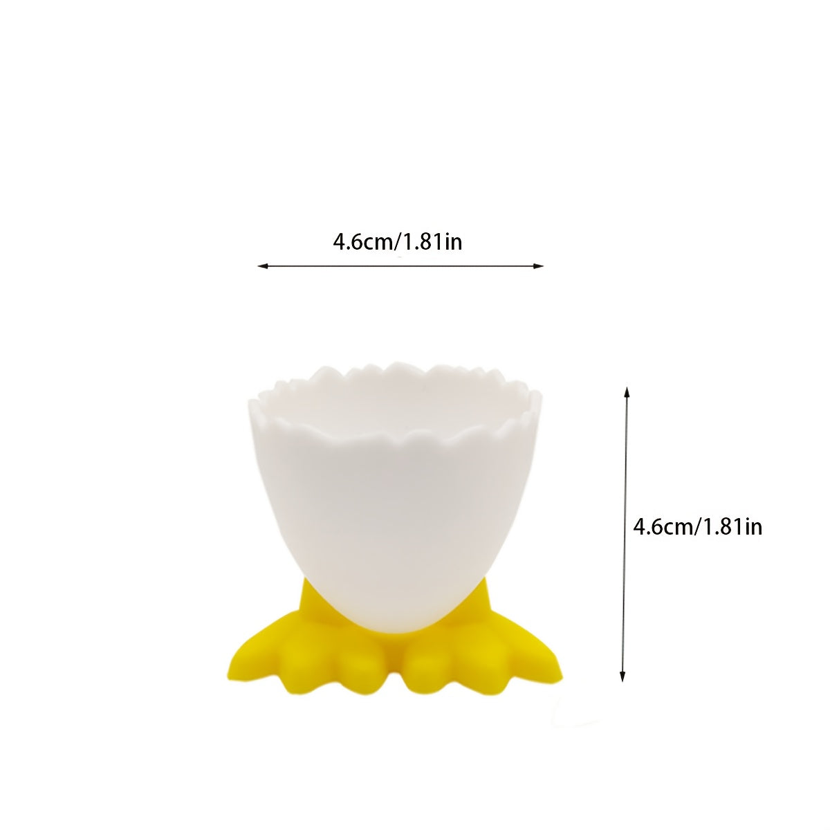 5 to 10 pieces of Plastic Egg Holder Cups, Food-Safe Egg Cup Holders perfect for Breakfast time. These kitchen table Egg Containers are ideal Breakfast Serving Accessories.