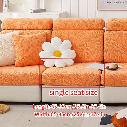 Non-slip elastic sofa slipcover protects furniture year-round in any room.