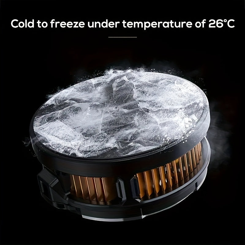 Portable heat sink for mobile phones, compatible with various models.