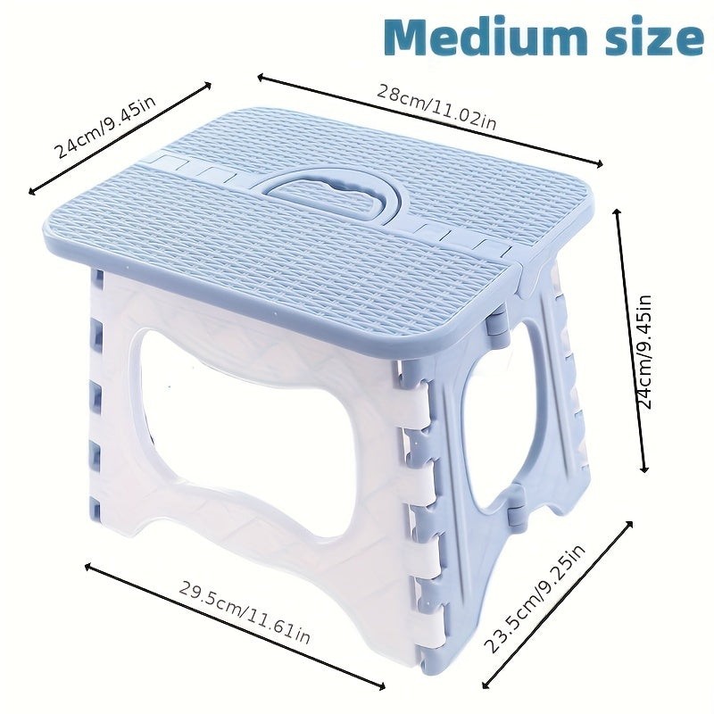 Portable Folding Stool for Home and Outdoor Use - Lightweight and Simple Design, Perfect for Fishing, Camping, and Events