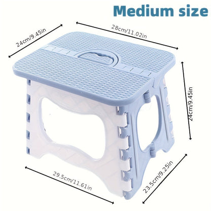 Portable Folding Stool for Home and Outdoor Use - Lightweight and Simple Design, Perfect for Fishing, Camping, and Events