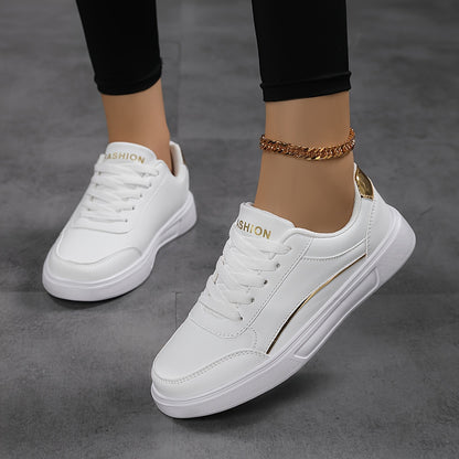 Women's lace-up sneakers with microfiber upper, breathable mesh inner, and lightweight PHYLON sole for all-season wear. Features a round toe and is perfect for spring and fall fashion.