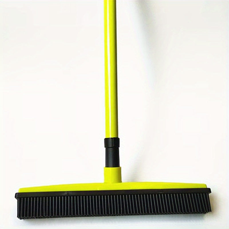 Get ready for school with this handy carpet hair removal sweeper! This telescopic broom comes with a silicone cleaning brush and dust removal floor brush, making it the perfect tool for keeping your home clean. Say goodbye to pet hair with this pet hair