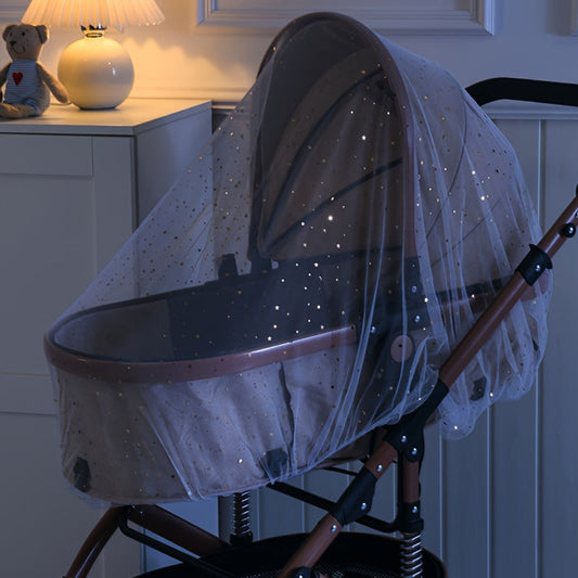 Cute Pattern Stroller Mosquito Net - Protect Your Baby with this Breathable Cover