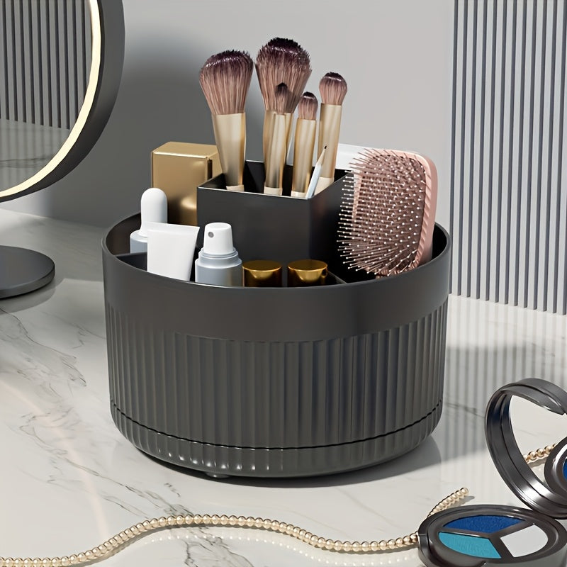 360° Rotating Desktop Cosmetic Storage Box, Ideal for Gifts for Parties, Holidays, and Valentine's Day.