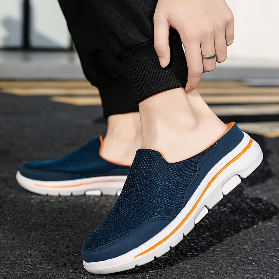 Breathable, Non-Slip Home Slippers for Men