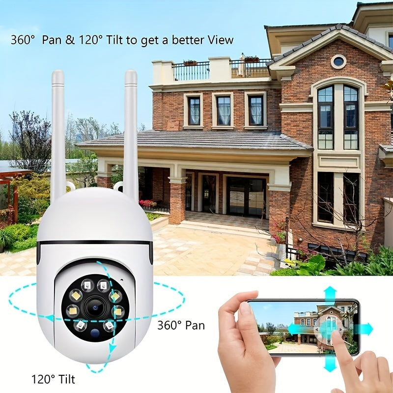 The WJG 2MP HD WiFi Home Security Camera offers wireless convenience, full-color night vision, two-way audio, and motion detection for the safety of youngsters and pets. This camera makes an ideal gift for the holidays.