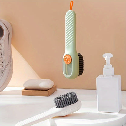 1 Piece Plastic Shoe Brush with Multiple Functions