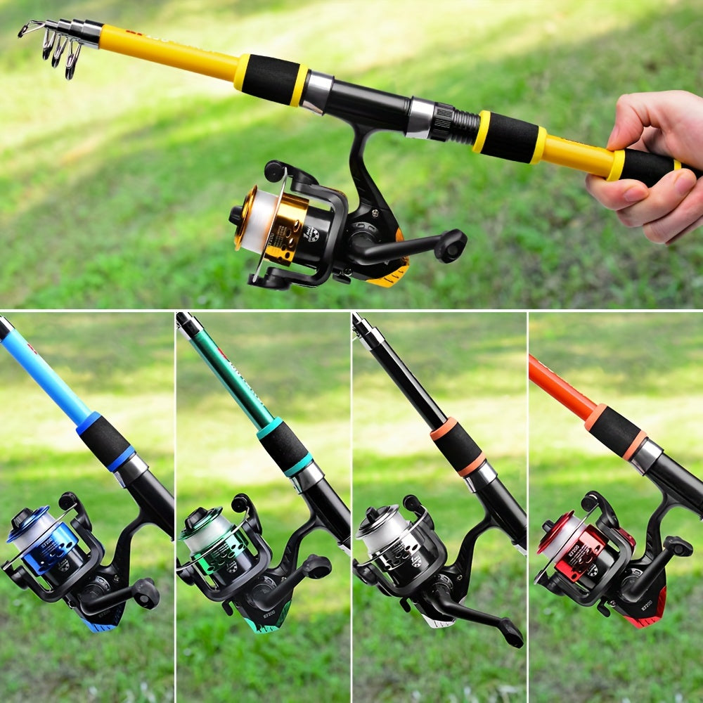 Proberos Ultra-Light Telescopic Fishing Rod - 149.35cm/179.83cm, Glass Fiber, Portable & Versatile