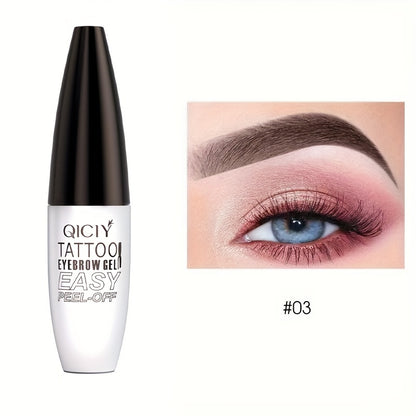 Waterproof eyebrow tint gel for long-lasting, smudge-proof, hassle-free brows.