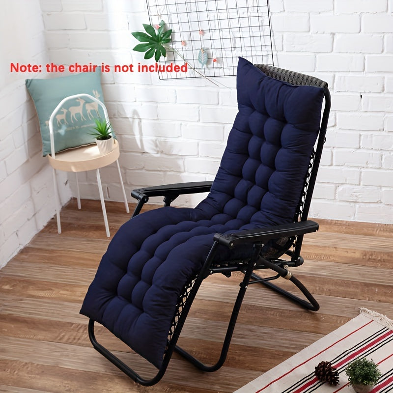 Soft & breathable cushion for a recliner chair, filled with thick PP material and covered in durable brushed fabric. Provides a comfortable seat pad for extended sitting periods.