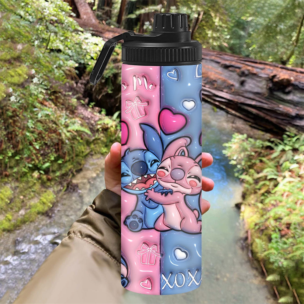 Customizable 20oz stainless steel water bottle with leak-proof insulation. Perfect for hot and cold drinks, ideal for outdoor activities. Great gift for special occasions.