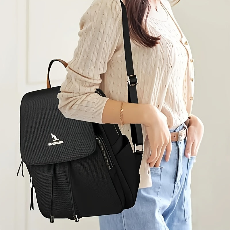 2024 Korean-style large capacity backpack for women, perfect for casual travel.