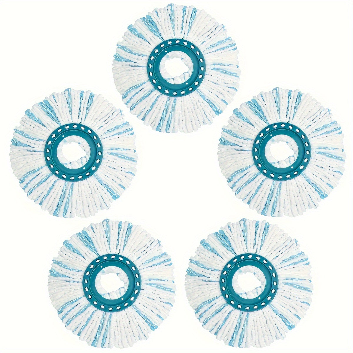 Replace worn out mop heads with Leifheit Microfiber Mop Refills. Choose from packs of 1, 3, or 5 replacement heads that offer strong water absorption and effectively clean dust and tile floors. Perfect for keeping your kitchen spotless.