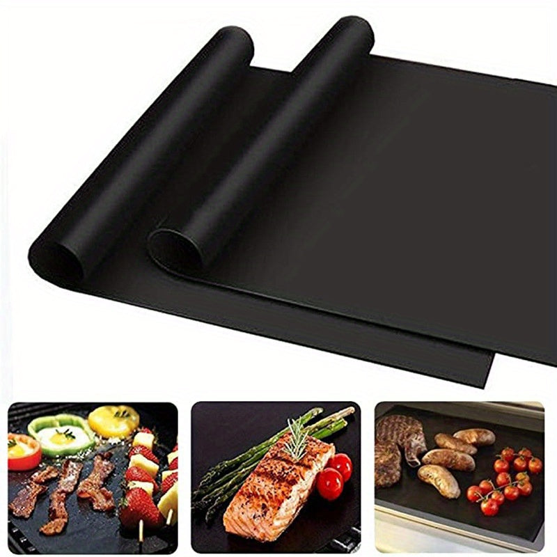 Heavy Duty Extra Large Non-Stick Oven Liner: A Reusable Mat for Electric & Gas Ovens, Microwave Safe, and Easy to Clean.