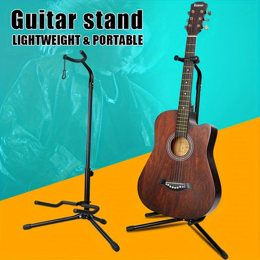 Durable foldable guitar stand