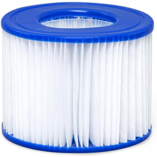 Easily maintain your inflatable hot tub or spa with the 2-Pack Saluspa Type VI Filter Cartridge Replacement, suitable for all models. Simple to clean and replace.