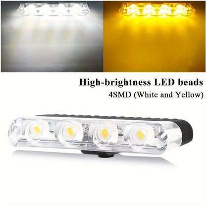 16LED Car Grill Light Strobe Lights with Remote for Cars Truck SUV