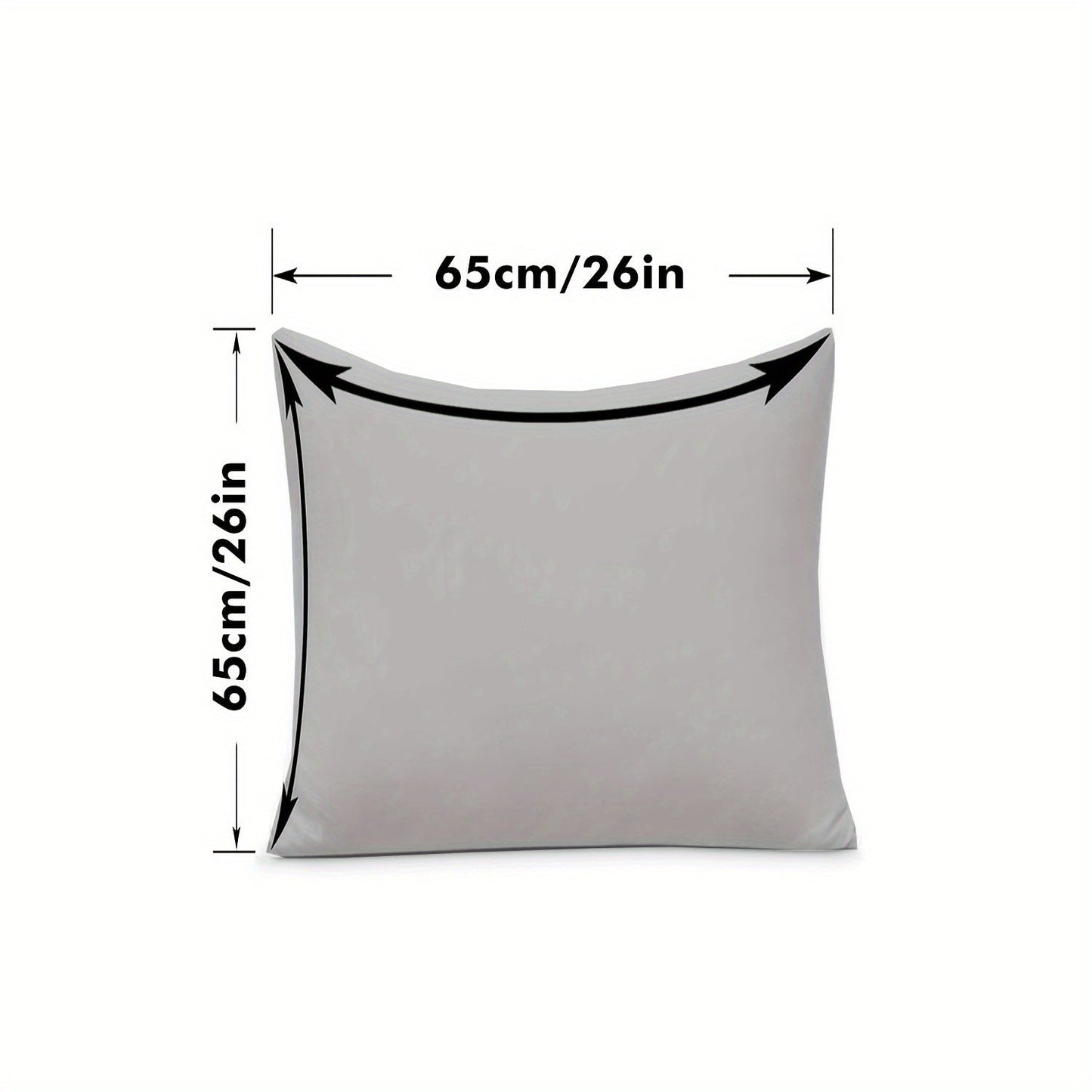 Water-resistant Grey Universal Pillow Protector Cover made from durable, stain-resistant 100% polyester fabric. Machine washable and suitable for home, hotel, or dorm use. Weighing 105gsm.