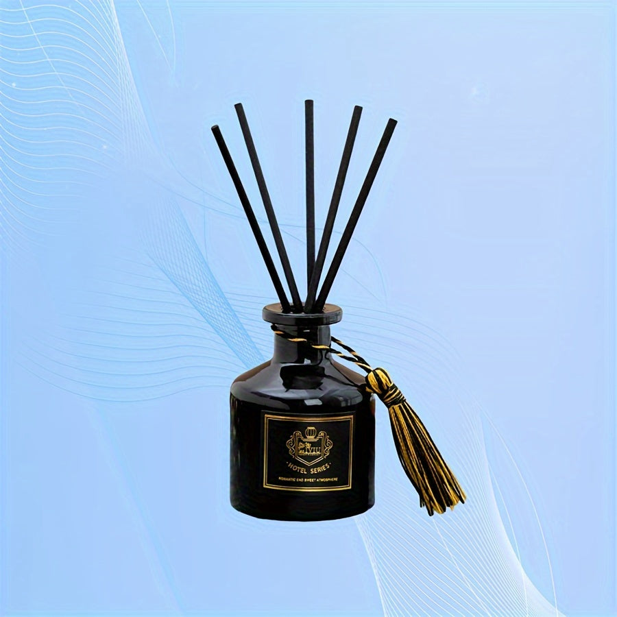 1pc Elegant Glass Fragrance Diffuser for versatile use in bathroom, home, car, and outdoors.