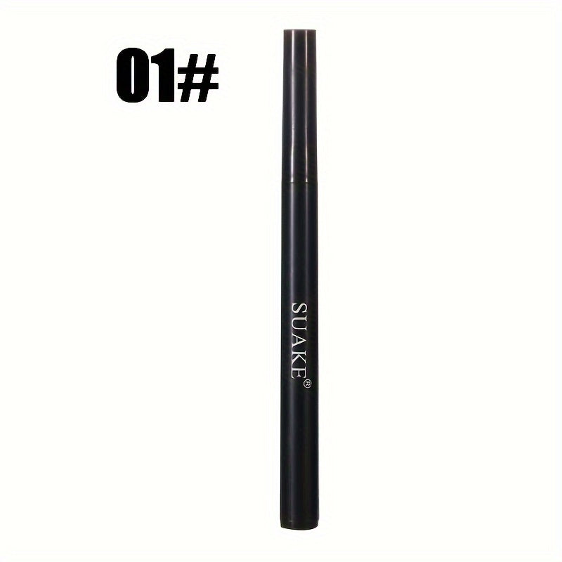 Quick-dry eyeliner pencil for long-lasting, smooth, matte finish that is waterproof and smudge-proof.