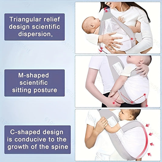 Легкий детский переносной слинг с многофункциональным плечевым ремнем