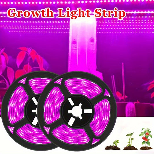 AMill USB-Powered LED Grow Light Strip for Hydroponic & Greenhouse Plants.