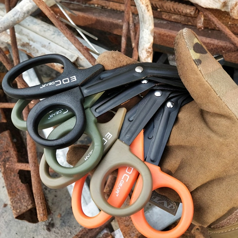 1pc EDC Shear: Versatile Emergency Scissor for Indoor and Outdoor Use.