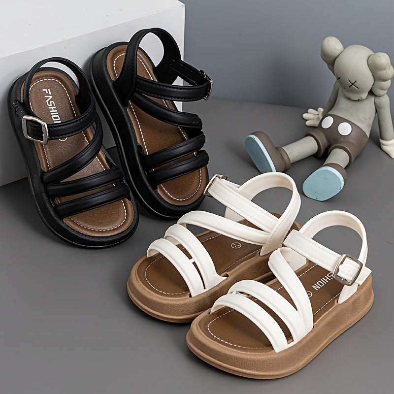 Stylish open-toe sandals for girls - perfect for beach and outdoor activities