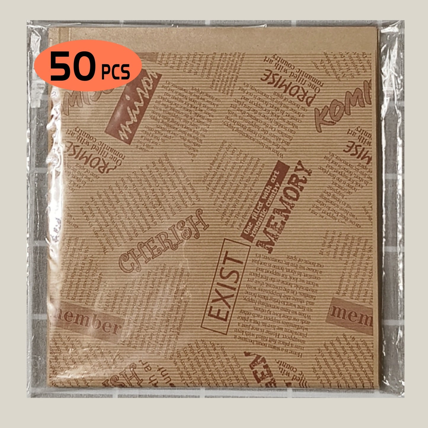 Packaging Bag: 50/100pcs of Oil Proof and Waterproof Paper Bags with Corner Opening. Perfect for Restaurants, Parties, and Travel. Ideal for Sandwiches, Egg Tarts, French Fries, and other cooked foods. These bags are kitchen organizers and storage