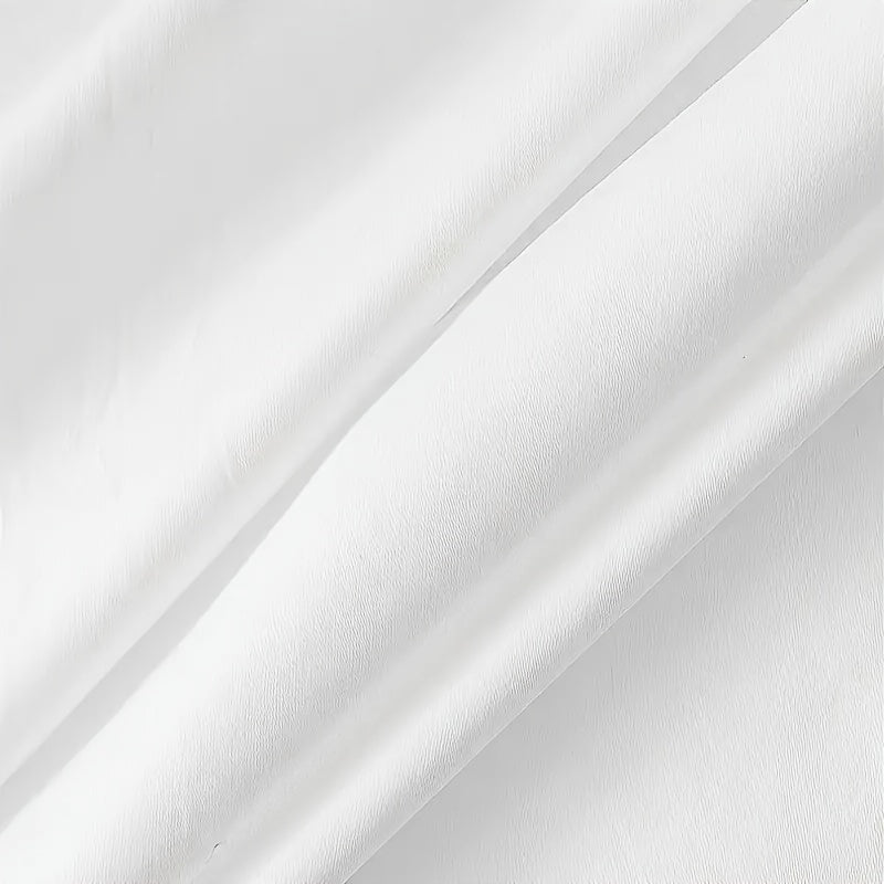 Get two sets of white pillowcases that are perfect for families, hotels, and apartments. These pillowcases provide a comfortable experience with their soft and breathable material. Made of high-quality fabric, they are suitable for bedroom, sofa, and